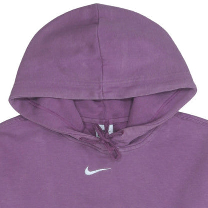 Womens UK Size M Nike Purple Pullover Hoodie
