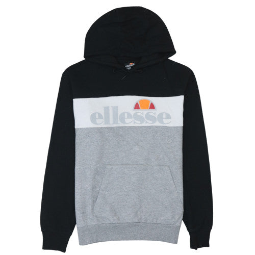 Mens UK Size L ellesse Grey Pullover Hoodie
