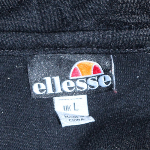 Mens UK Size L ellesse Grey Pullover Hoodie