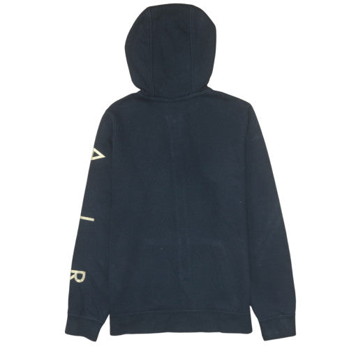 Nike Boys Black XL Full Zip Hoodie Gold Logo Air Design