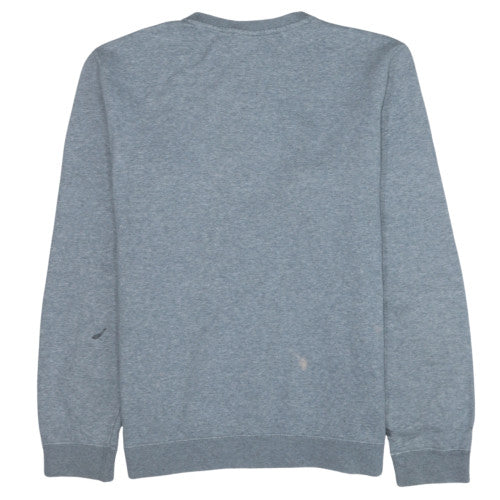 Mens UK Size L Nike Grey Pullover Sweatshirt
