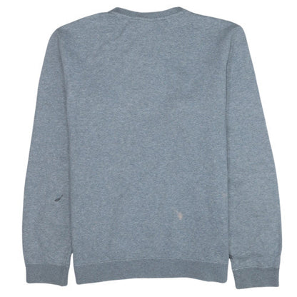 Mens UK Size L Nike Grey Pullover Sweatshirt