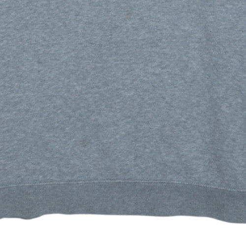 Mens UK Size L Nike Grey Pullover Sweatshirt