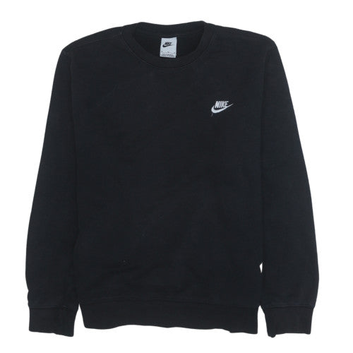 Mens UK Size M Nike Black Pullover Sweatshirt