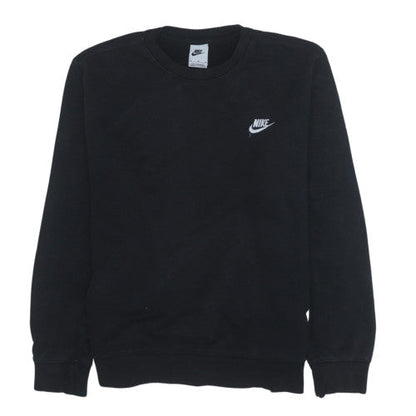 Mens UK Size M Nike Black Pullover Sweatshirt