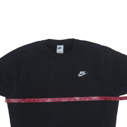Mens UK Size M Nike Black Pullover Sweatshirt