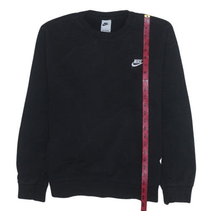Mens UK Size M Nike Black Pullover Sweatshirt