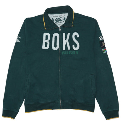 Mens UK Size 2XL Canterbury Green Full Zip Sweatshirt