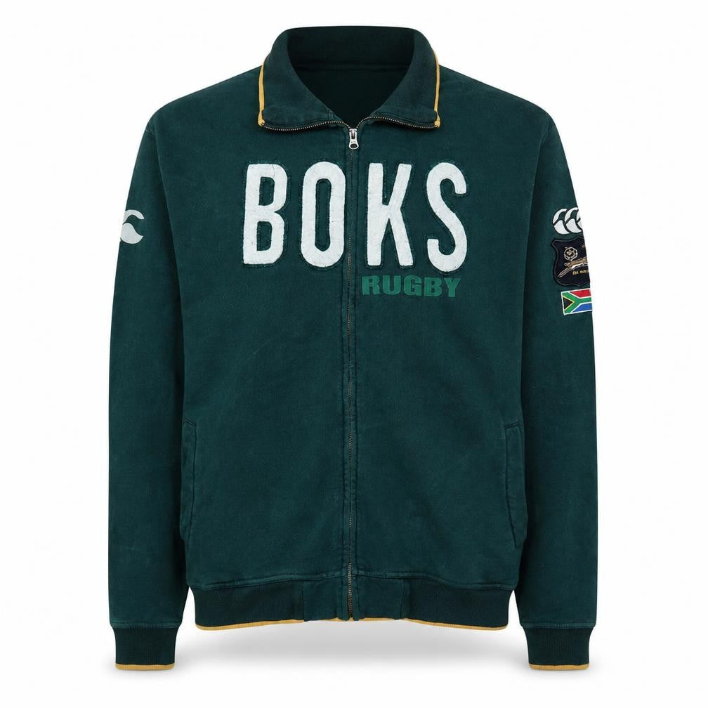 Mens UK Size 2XL Canterbury Green Full Zip Sweatshirt