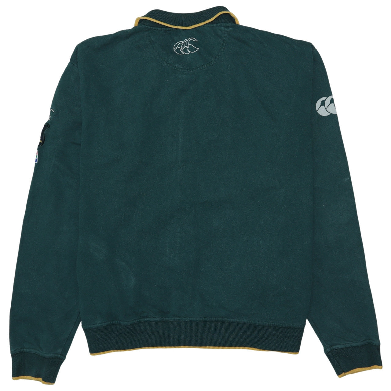 Mens UK Size 2XL Canterbury Green Full Zip Sweatshirt