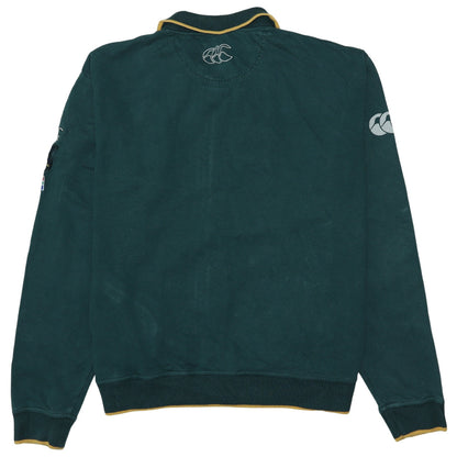Mens UK Size 2XL Canterbury Green Full Zip Sweatshirt
