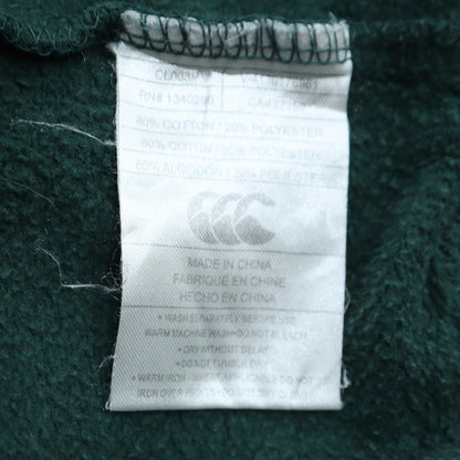 Mens UK Size 2XL Canterbury Green Full Zip Sweatshirt