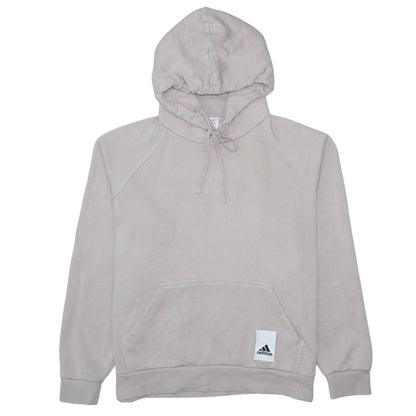 Womens UK Size M adidas Beige Pullover Hoodie
