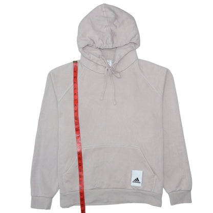 Womens UK Size M adidas Beige Pullover Hoodie