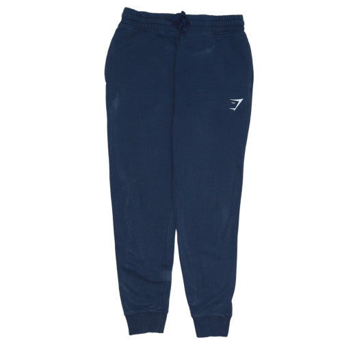 Mens UK Size S Gymshark Slim Fit Jogger Blue Trousers
