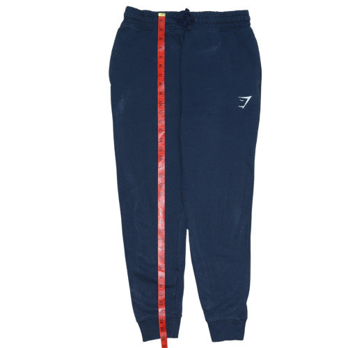 Mens UK Size S Gymshark Slim Fit Jogger Blue Trousers