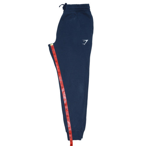 Mens UK Size S Gymshark Slim Fit Jogger Blue Trousers