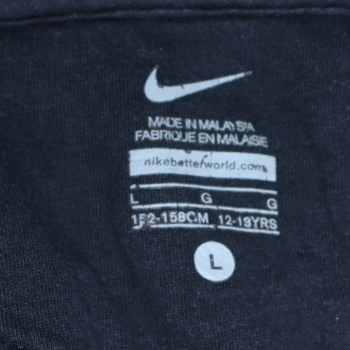 Boys UK Size 12-13 Years Nike Black Pullover Hoodie