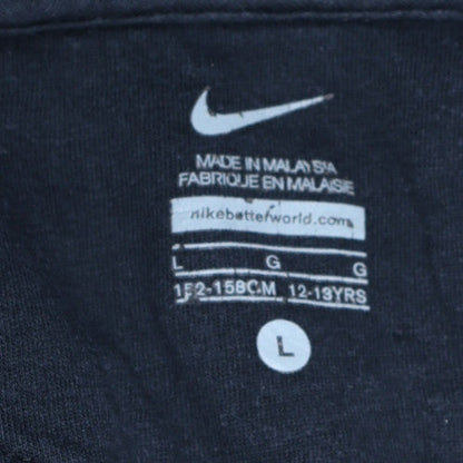 Boys UK Size 12-13 Years Nike Black Pullover Hoodie