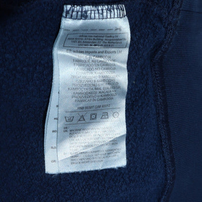 Mens UK Size M adidas Blue Pullover Sweatshirt