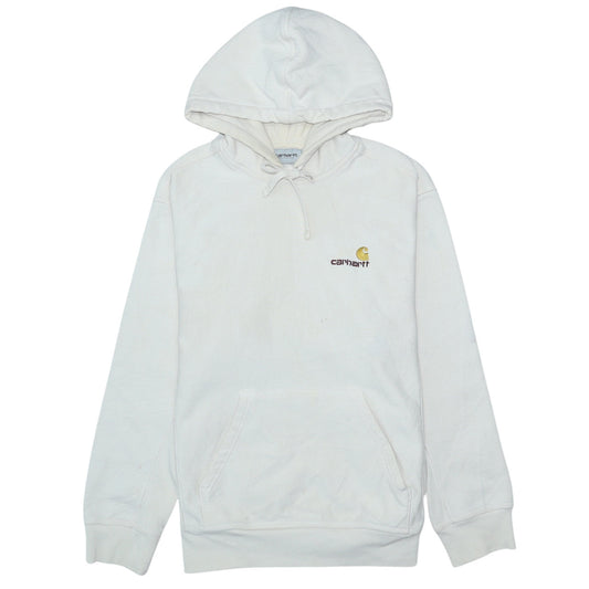 Mens UK Size S Carhartt White Pullover Hoodie