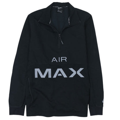 Mens UK Size M Nike Black Pullover Sweatshirt