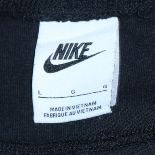 Mens UK Size L Nike Regular Fit Jogger Black Trousers