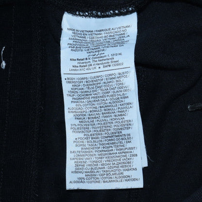 Mens UK Size L Nike Regular Fit Jogger Black Trousers