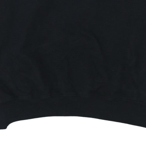 Mens UK Size M boohooMAN Black Pullover Sweatshirt