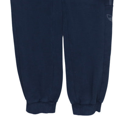 Adidas Men's Navy Blue Jogger Sweatpants M Regular Fit Cotton Blend