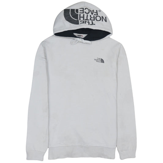 Mens UK Size M The North Face White Pullover Hoodie