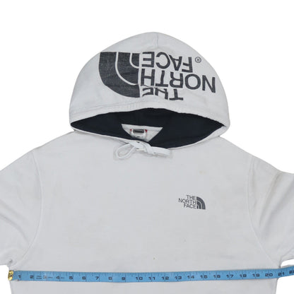 Mens UK Size M The North Face White Pullover Hoodie