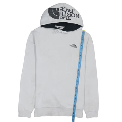 Mens UK Size M The North Face White Pullover Hoodie