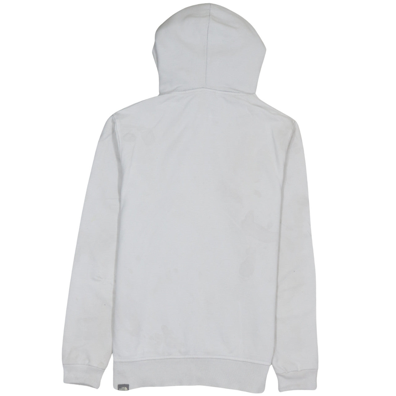 Mens UK Size M The North Face White Pullover Hoodie