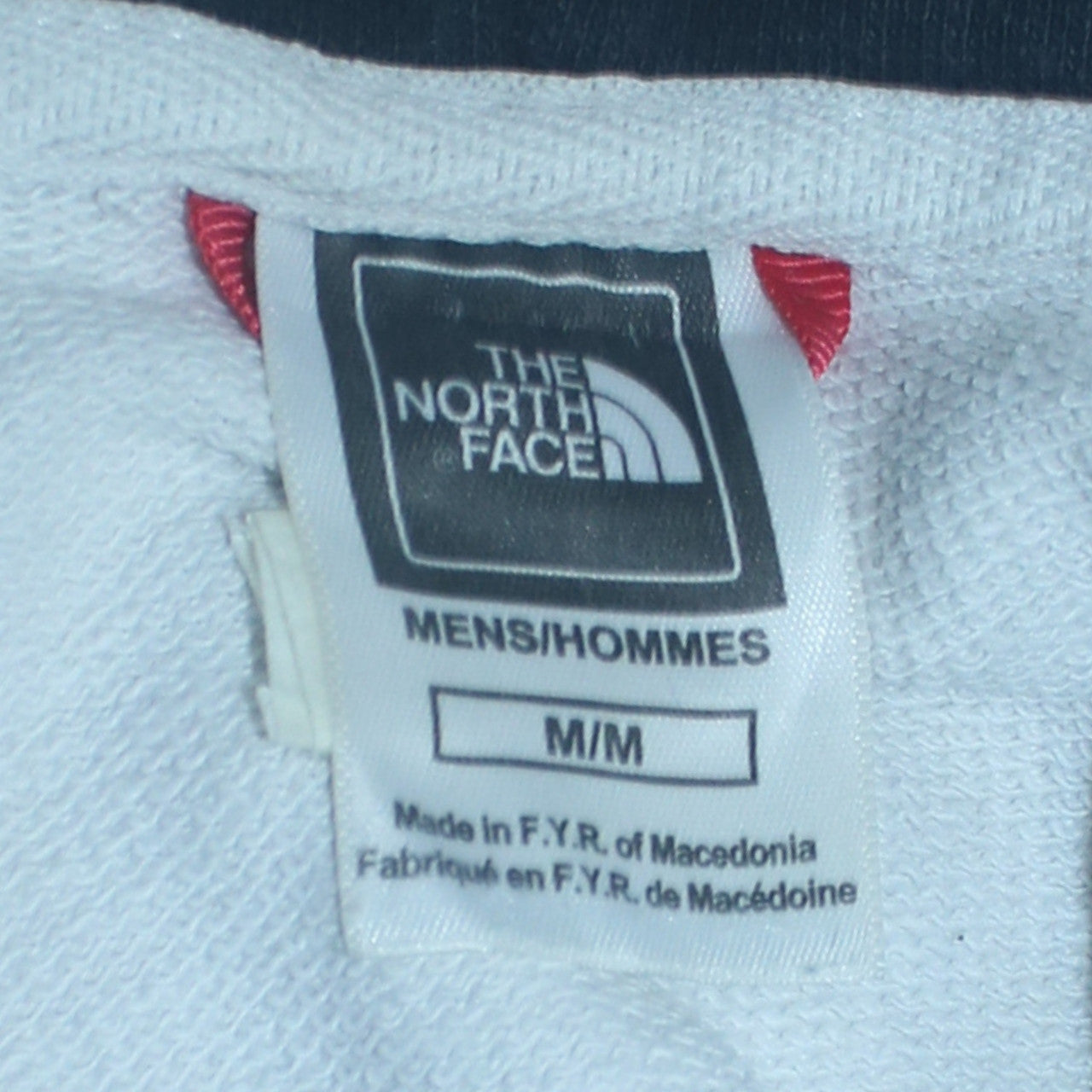Mens UK Size M The North Face White Pullover Hoodie