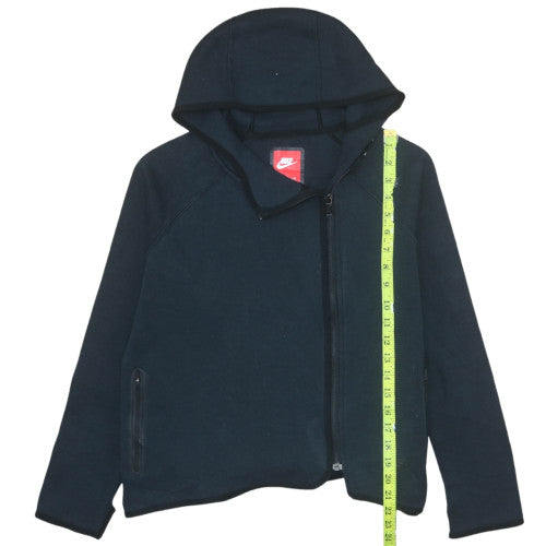 Womens UK Size S Nike Black Full Zip Hoodie