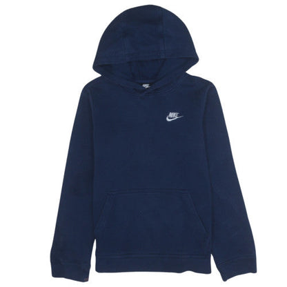 Boys UK Size L Nike Blue Pullover Hoodie