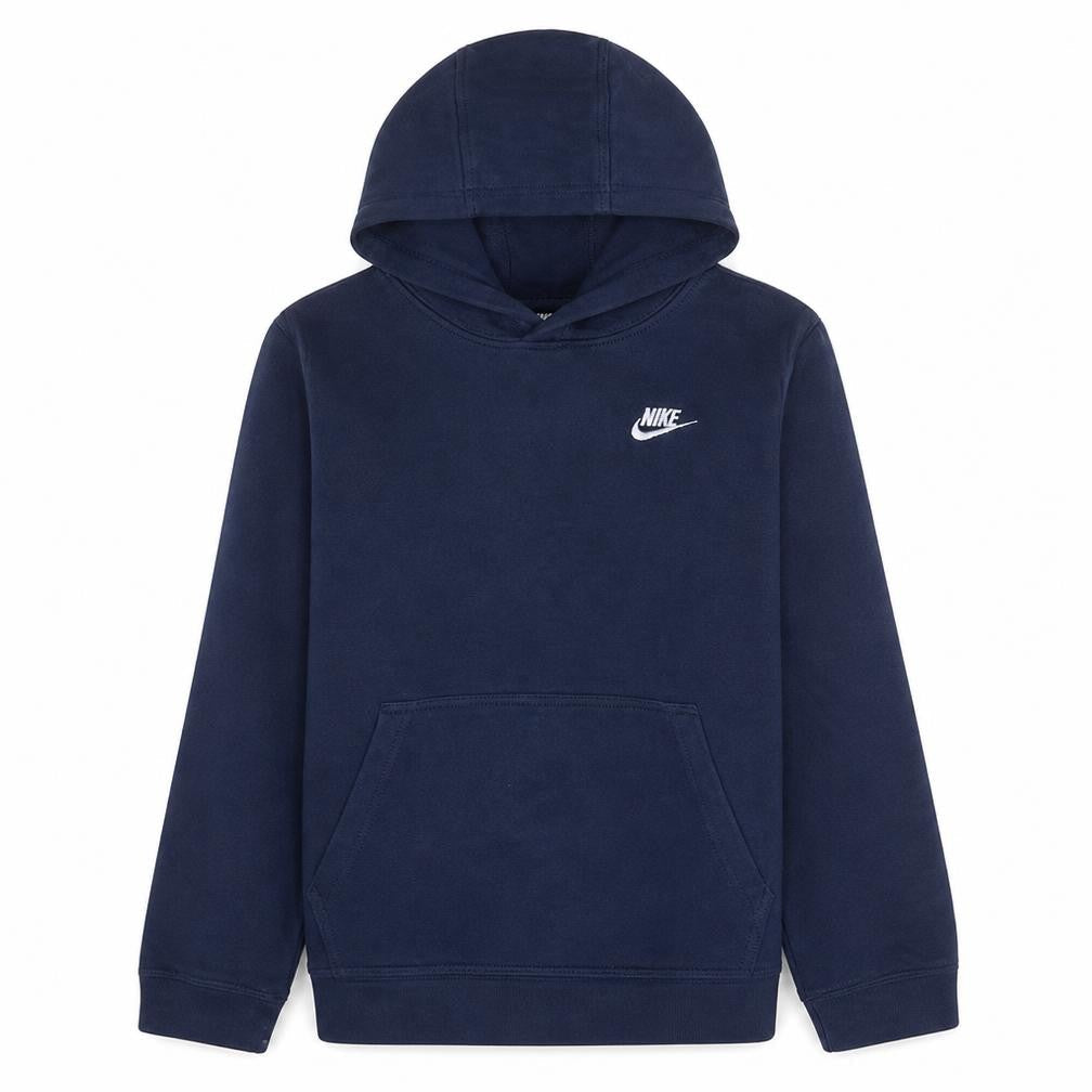 Boys UK Size L Nike Blue Pullover Hoodie