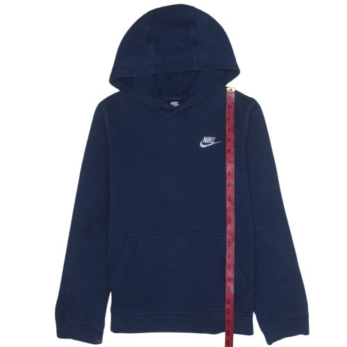 Boys UK Size L Nike Blue Pullover Hoodie