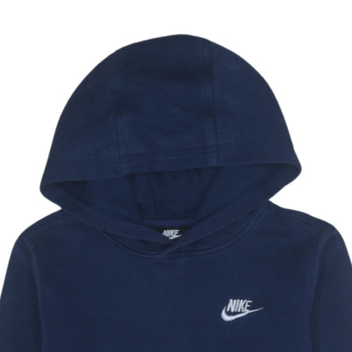 Boys UK Size L Nike Blue Pullover Hoodie