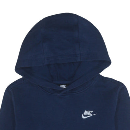Boys UK Size L Nike Blue Pullover Hoodie