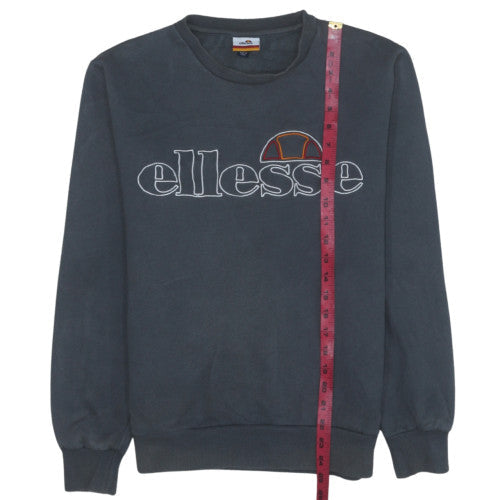 Mens UK Size M ellesse Blue Pullover Sweatshirt