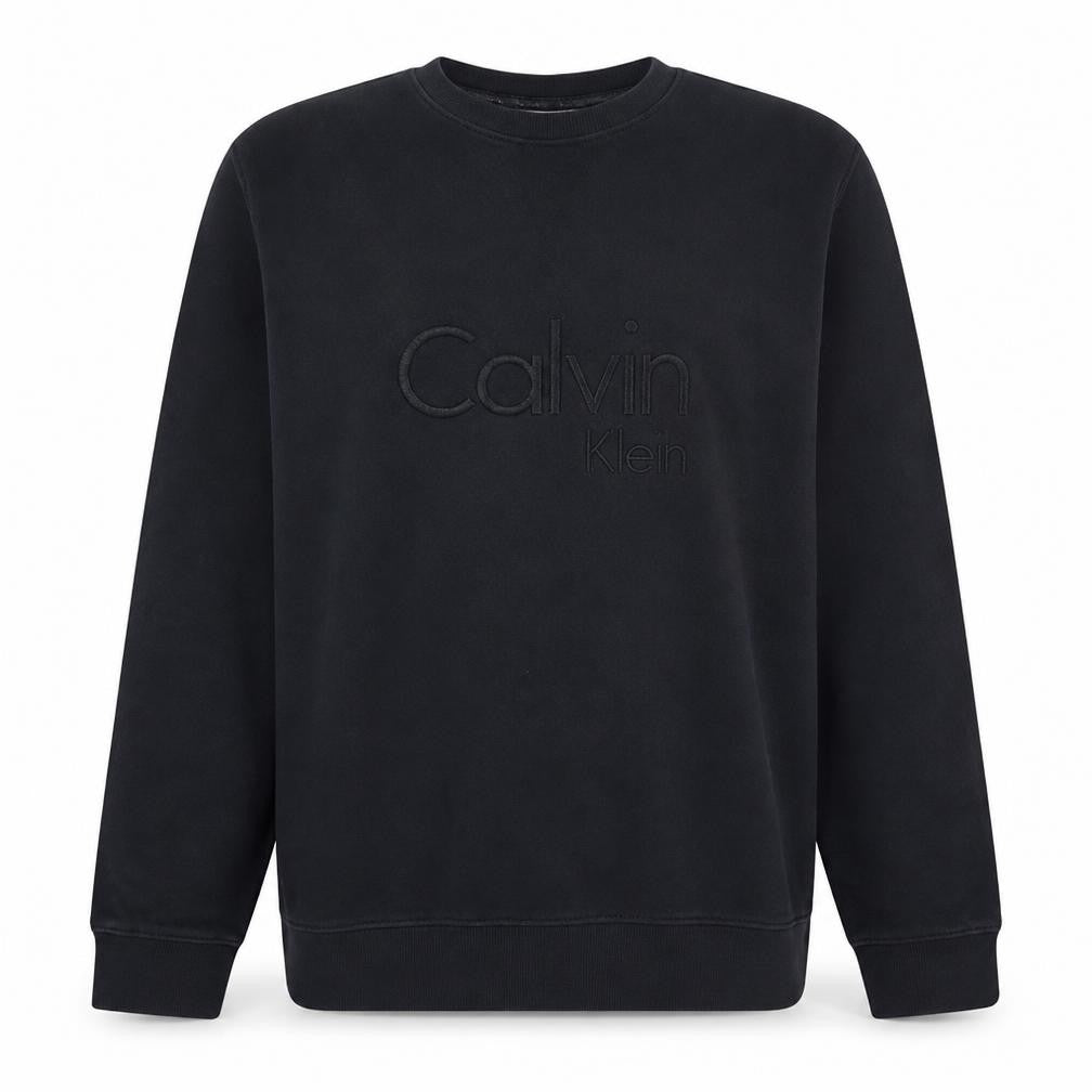 Mens UK Size XL Calvin Klein Black Pullover Sweatshirt
