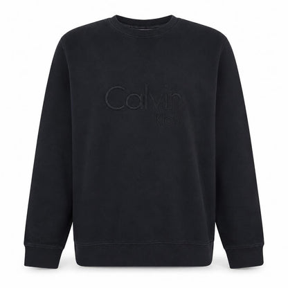Mens UK Size XL Calvin Klein Black Pullover Sweatshirt