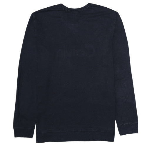 Mens UK Size XL Calvin Klein Black Pullover Sweatshirt