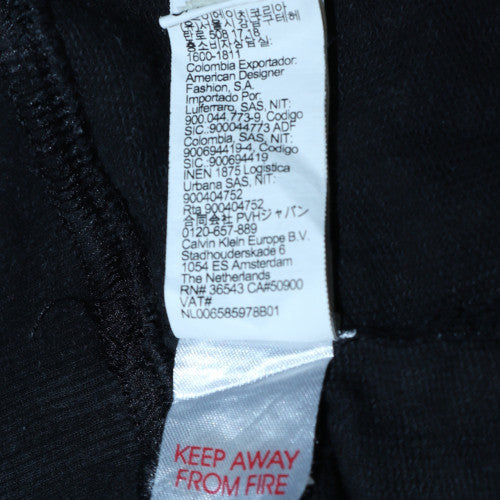 Mens UK Size XL Calvin Klein Black Pullover Sweatshirt