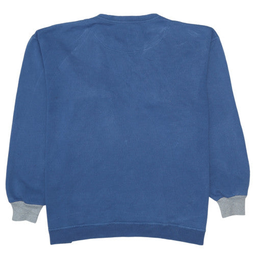 Mens UK Size XL Champion Blue Pullover Sweatshirt