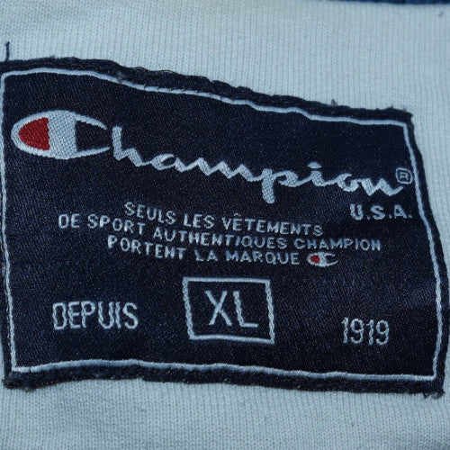 Mens UK Size XL Champion Blue Pullover Sweatshirt