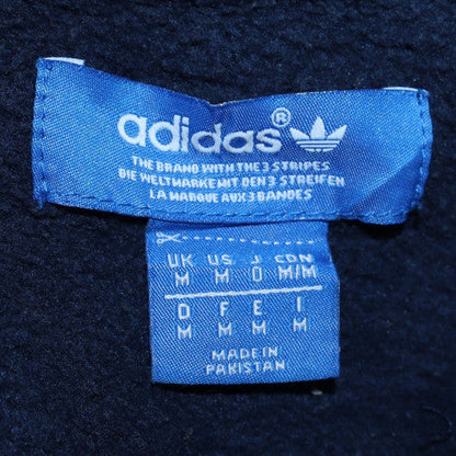Mens UK Size M adidas Blue Pullover Sweatshirt