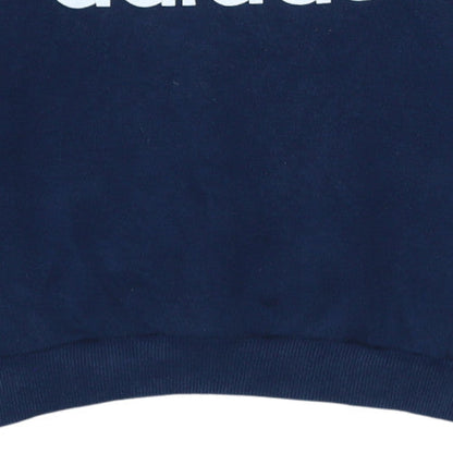 Mens UK Size M adidas Blue Pullover Sweatshirt